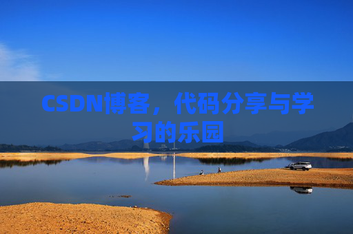 CSDN博客，代码分享与学习的乐园